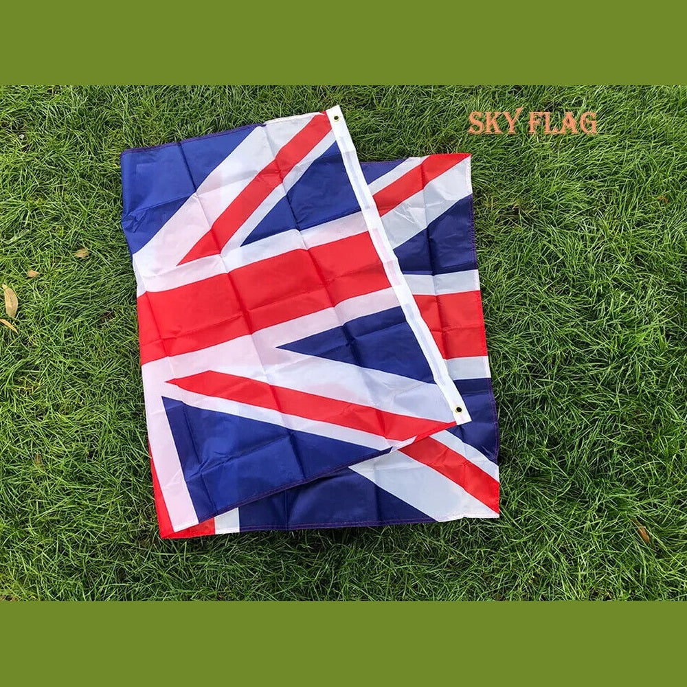 Flag of the United Kingdom Union Jack 3 ft x 5 ft NEW! Home & Garden:Yard, Garden & Outdoor Living:Décor:Flags Style Your Walls